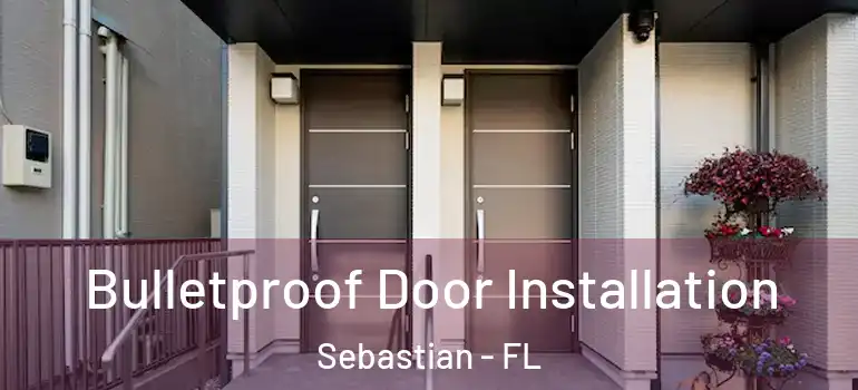 Bulletproof Door Installation Sebastian - FL